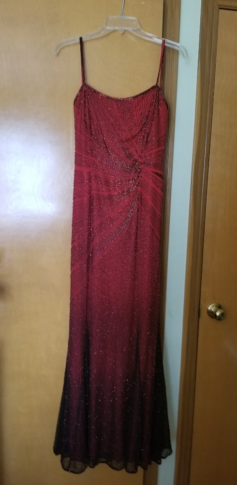 JMDC Red Beaded Dress